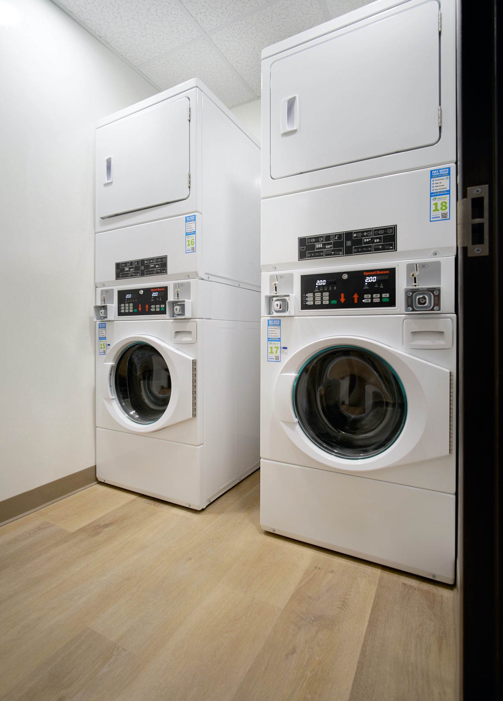 washer and dryer